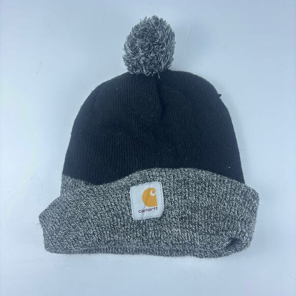 Carhartt pom pom outerwear workwear beanie unisex OS - Picture 1 of 4
